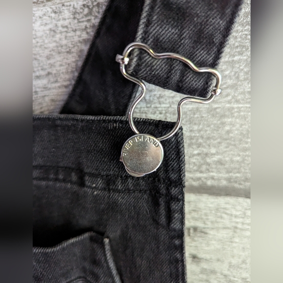 River Island Denim Overall Skirt - Picture 3 of 5